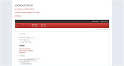 Desktop Screenshot of joomla-forum.de